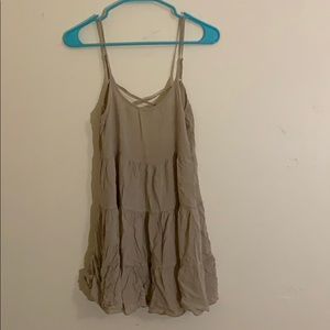strappy mini-dress